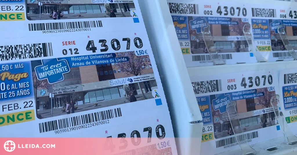 L'Arnau de Vilanova, en 5,5 milions de cupons de l’ONCE