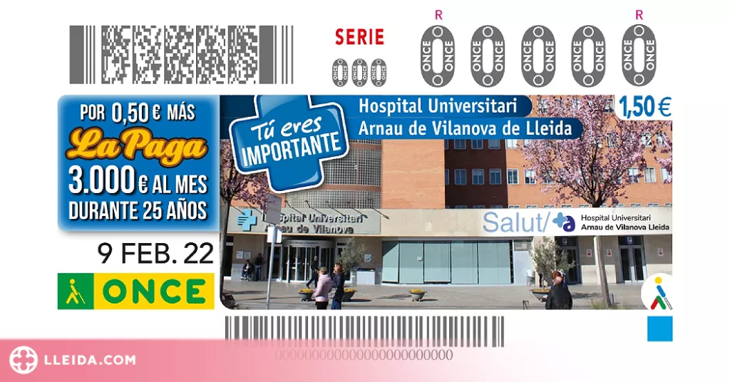 L'Arnau de Vilanova, en 5,5 milions de cupons de l’ONCE