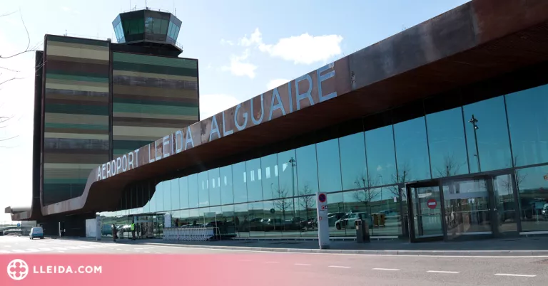 L'aeroport de Lleida-Alguaire recupera vols per portar esquiadors suecs al Pirineu