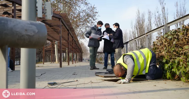 Crida a la col·laboració ciutadana a Lleida contra els robatoris de cable d'enllumenat públic
