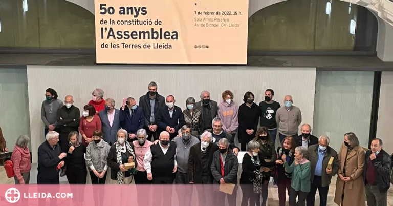 50 anys de la constitució de l’Assemblea de les Terres de Lleida