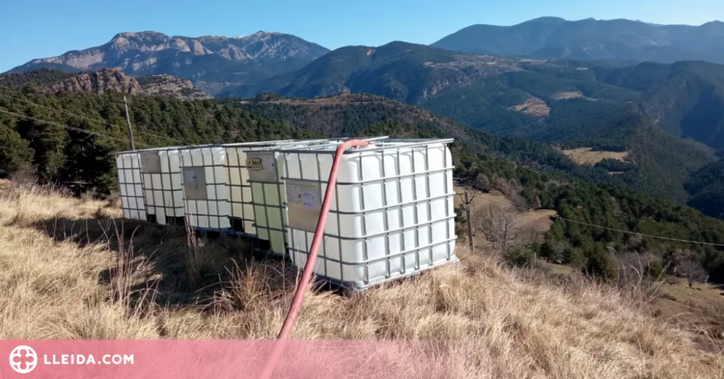 ⏯️ La sequera deixa sense aigua potable una part d'un poble del Solsonès
