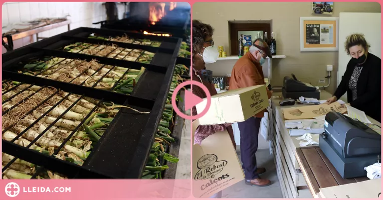 ⏯️ Una empresa de Castellnou de Seana ven més de 80.000 calçots cuits a la setmana