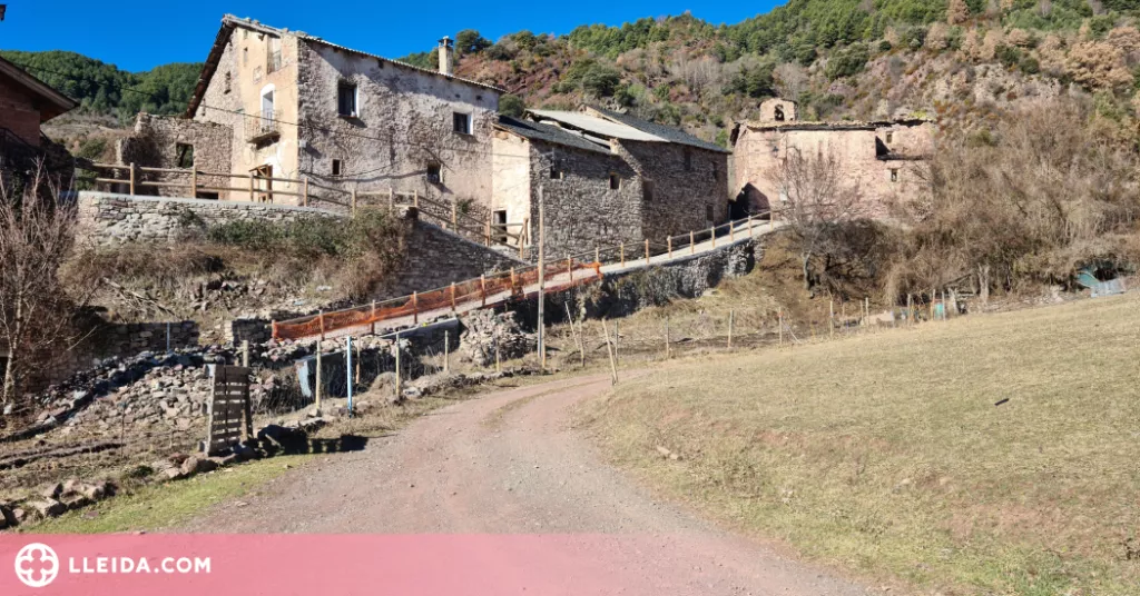 ⏯️ L'únic poble del Pallars Sobirà amb carretera de terra reclama que s'asfalti per tenir un accés digne