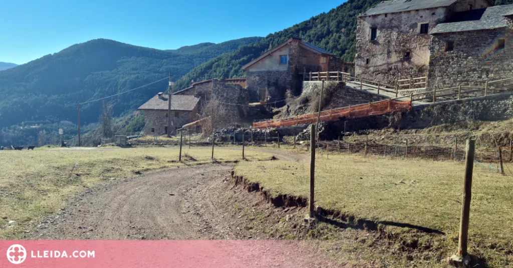 ⏯️ L'únic poble del Pallars Sobirà amb carretera de terra reclama que s'asfalti per tenir un accés digne