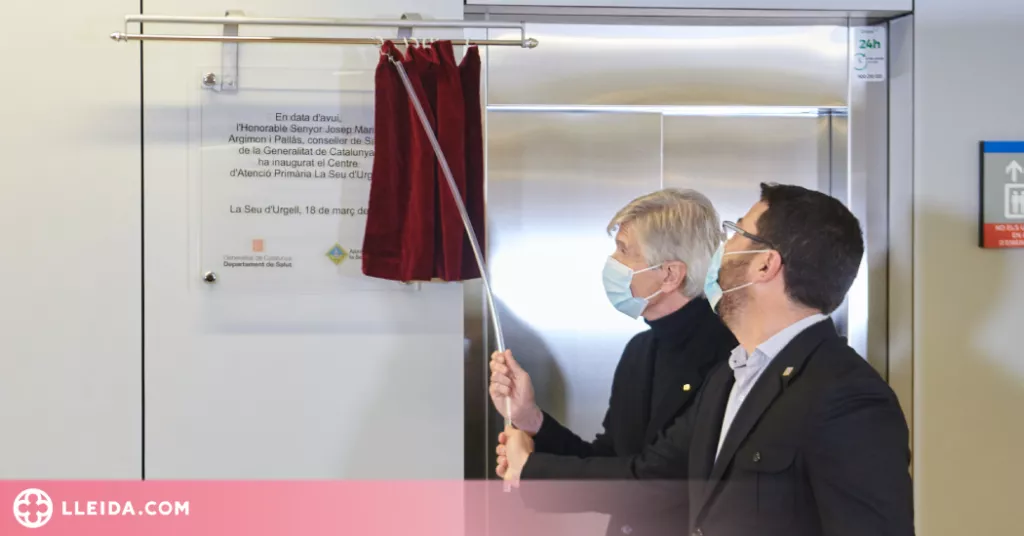 ⏯️ Argimon inaugura el nou CAP La Seu d'Urgell