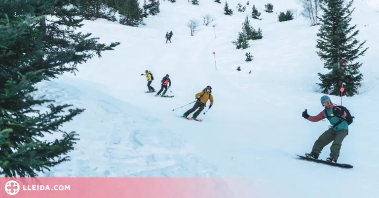 L'estació de Tavascan obre les seves pistes gràcies a les intenses nevades de les últimes hores