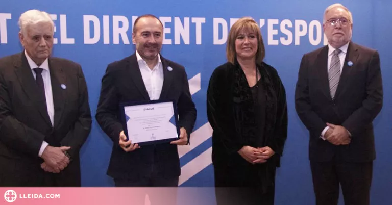 Reconeixen Jordi Cassanya, gerent del Sícoris Club, com a millor Dirigent Professional