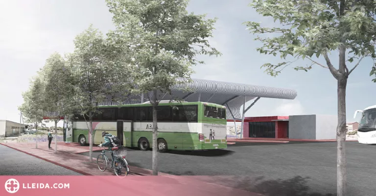 Així serà la nova estació d'autobusos d’Almacelles