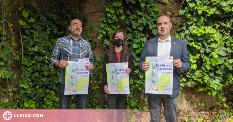 Balaguer celebra la cinquena edició del Concurs "Flors als balcons"