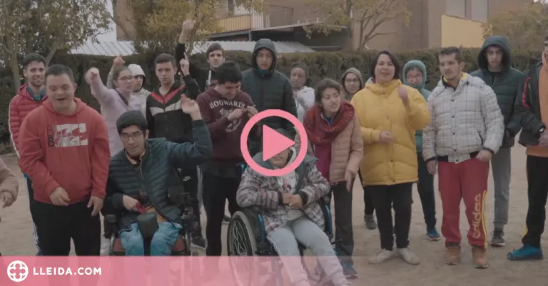 ⏯️ Els alumnes de l'Escola Alba reivindiquen la inclusió a ritme de rap