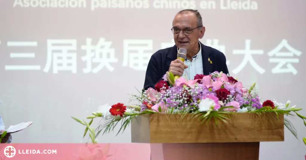 Pueyo destaca els vincles entre Lleida i la comunitat xinesa local