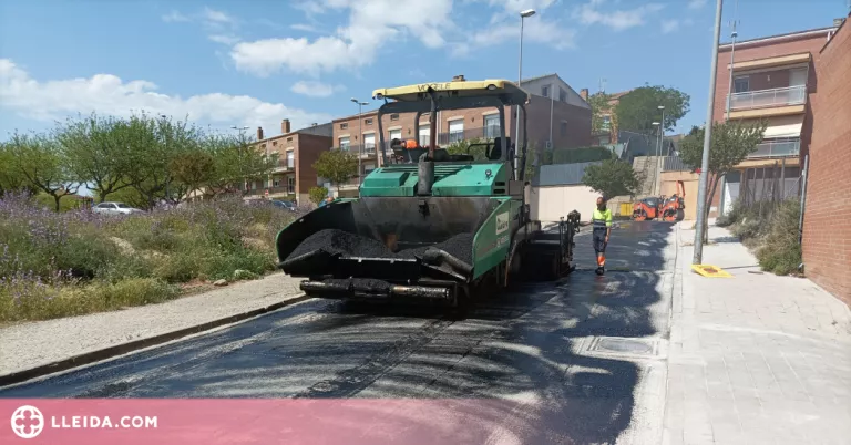 Tàrrega comença a reparar una trentena de carrers de la ciutat