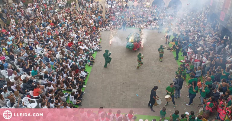 Multitudinari retorn als carrers de la Festa Major 2022 de Tàrrega