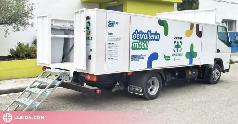 Solsona canvia els contenidors d'oli i les minideixalleries per la deixalleria mòbil