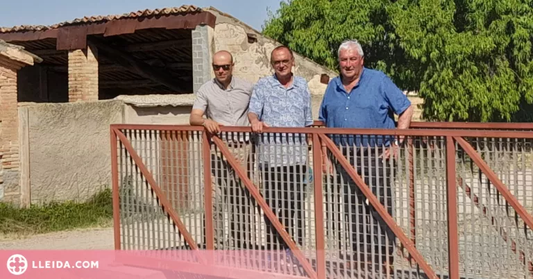 Inaugurat el tram de la via verda d'Arbeca a la Fortalesa de Vilars per la banqueta del Canal d'Urgell