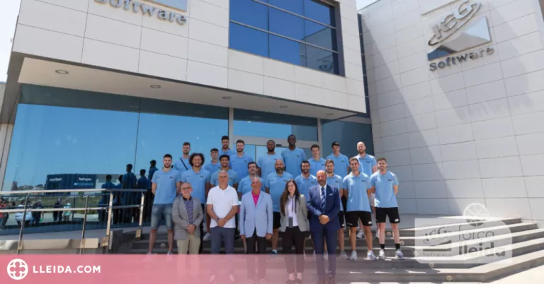 Força Lleida visita un dels seus principals patrocinadors