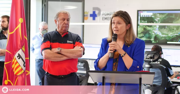 L'Aran inaugura la Sala de Control Joan Canalias dels Pompièrs