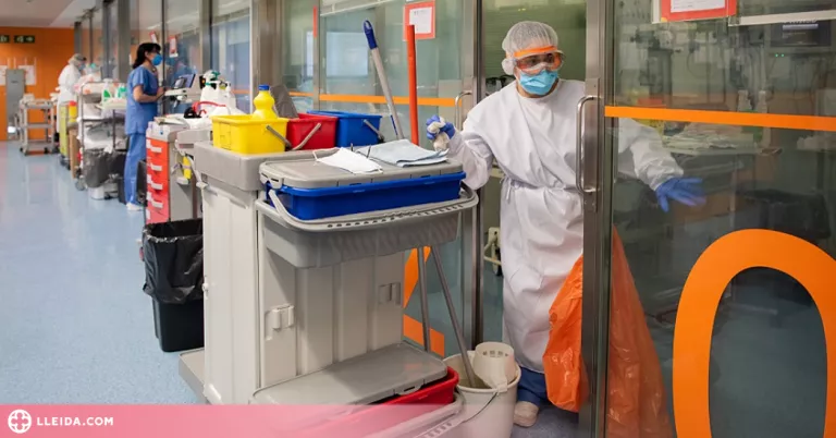 Aprovada la paga extra pel personal de neteja sanitari durant l'estat d'alarma