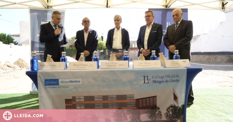 La nova seu del Col·legi Oficial de Metges, un "projecte que enforteix l'àmbit saniari"