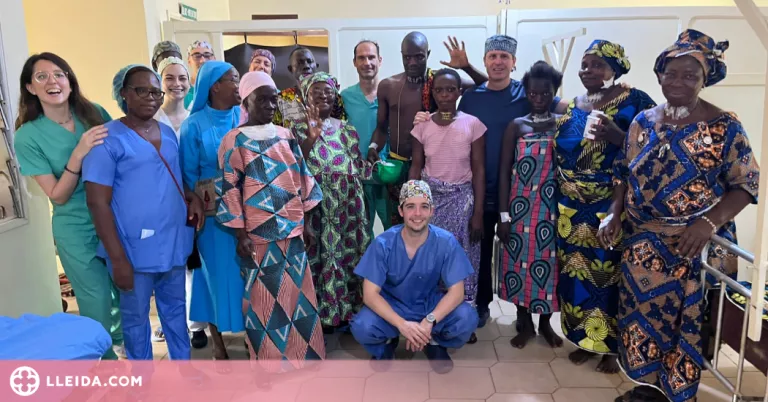 Un cirurgià de l'Arnau de Vilanova en una missió humanitària a l'Àfrica