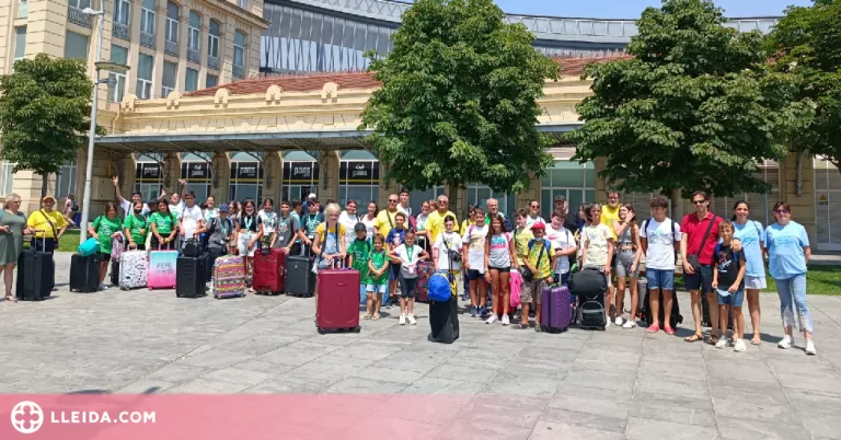 88 nens a les Colònies d’estiu de l’Associació Contra el Càncer