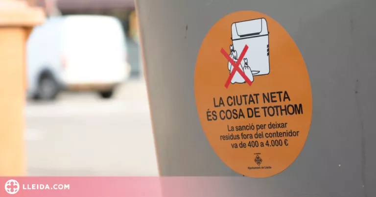 En marxa una campanya per reduir la brossa fora dels contenidors