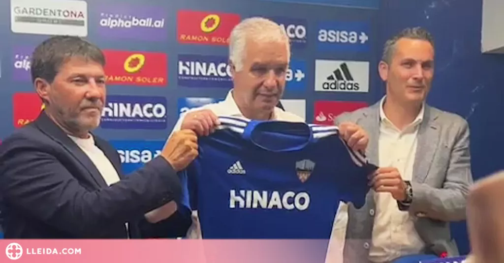 ⏯️ Hinaco, nou patrocinador principal del Lleida Esportiu