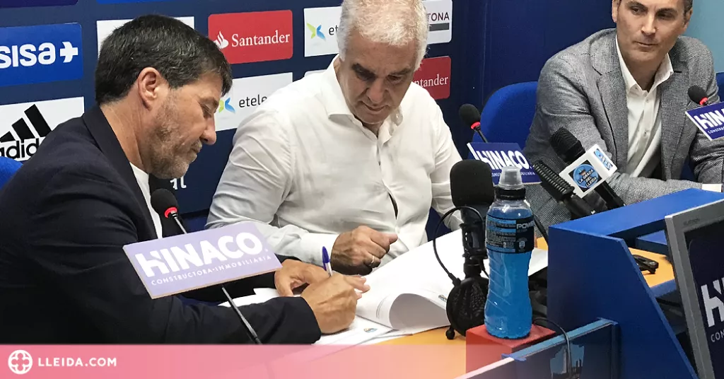 ⏯️ Hinaco, nou patrocinador principal del Lleida Esportiu