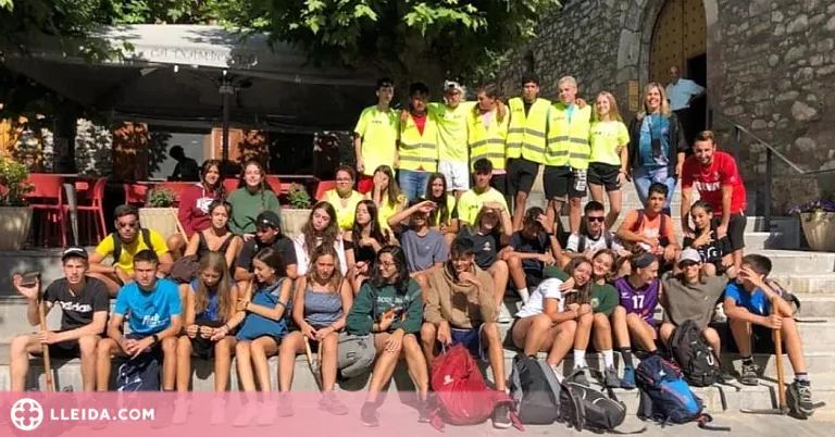 Vilaller acull els joves del Camp de Treball de l'Alta Ribagorça