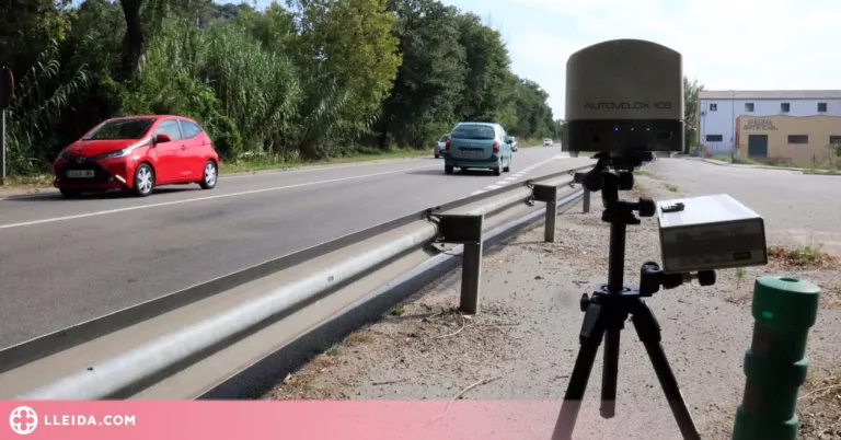 ⏯️ Els radars mòbils detecten uns 2.500 excessos de velocitat diaris