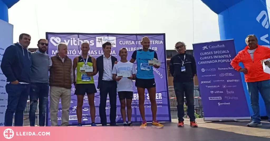 La primera Marató Vithas Lleida aplega 580 esportistes