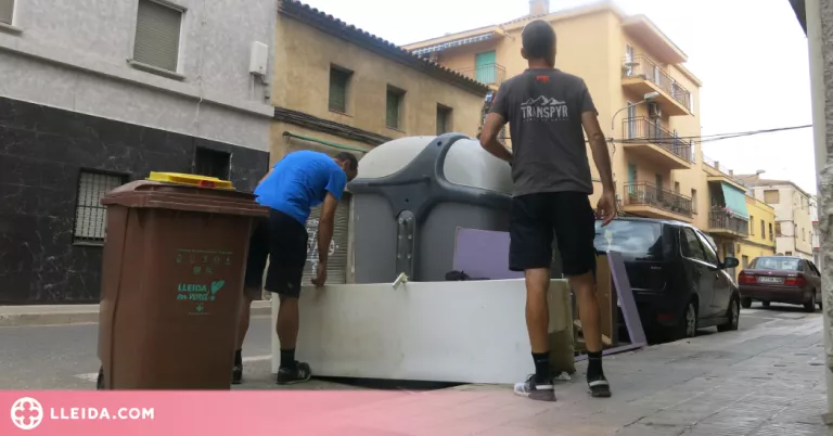 Agents no uniformats de la Urbana de Lleida reforçaran la vigilància  per l'abandonament de residus