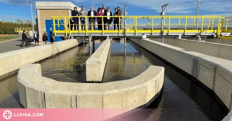 Vilanova de Segrià estrena depuradora d’aigües residuals