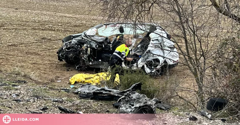 ⏯️ Accident mortal entre un cotxe i un camió a Tàrrega