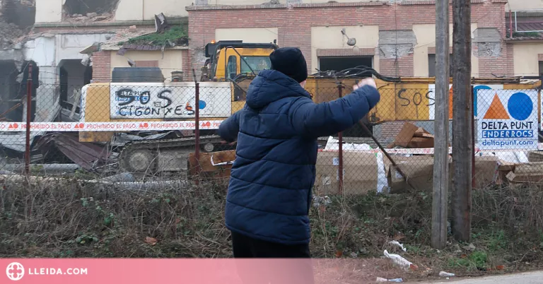 ⏯️ L'empresa de l'enderroc de les sitges de Pardinyes denuncia la protesta veïnal