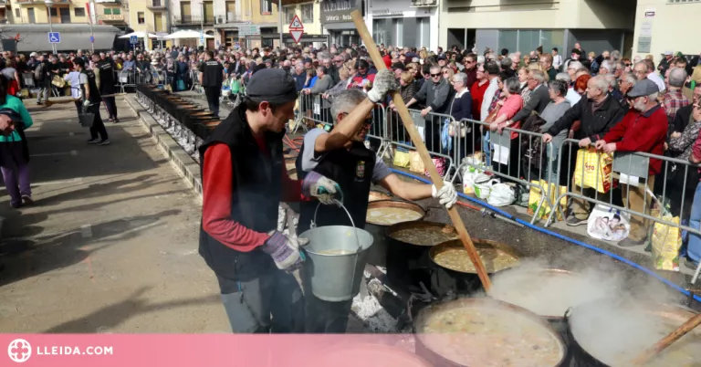 ⏯️ Ponts elabora 12.000 racions del seu tradicional ranxo