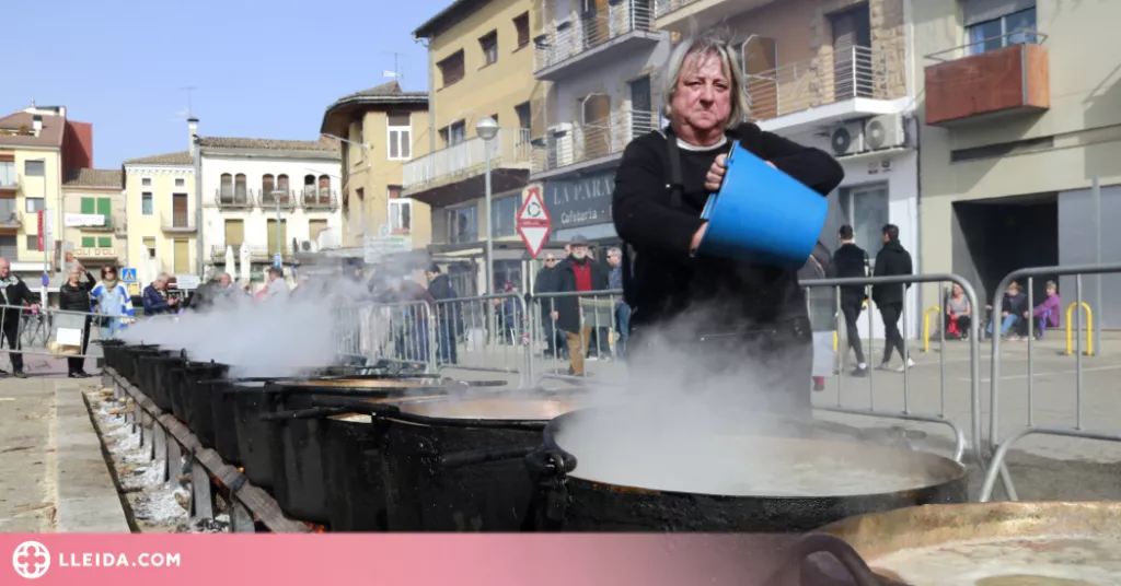 ⏯️ Ponts elabora 12.000 racions del seu tradicional ranxo