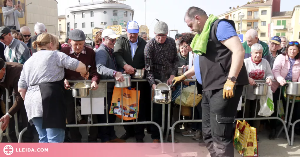 ⏯️ Ponts elabora 12.000 racions del seu tradicional ranxo