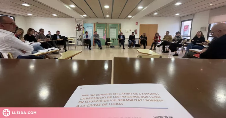 Les propostes socials d'Arrels Sant Ignasi, Càritas Lleida i Salesians Sant Jordi per a les eleccions municipals