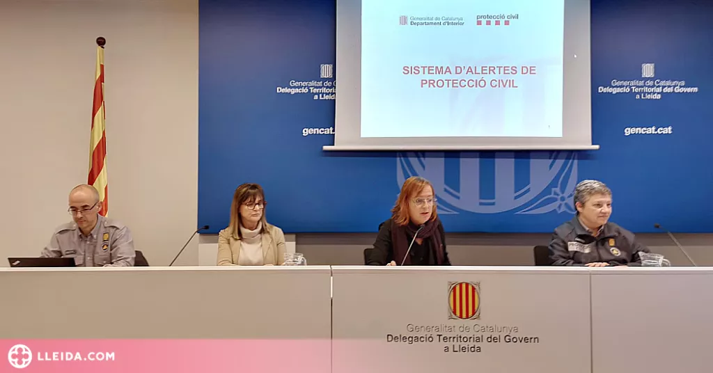 Els mòbils de Lleida i l’Alt Pirineu i Aran provaran aquest febrer les alertes de protecció civil