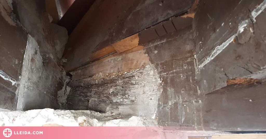 L'IEI allargarà les reformes per l'aparició de danys ocults al sostre