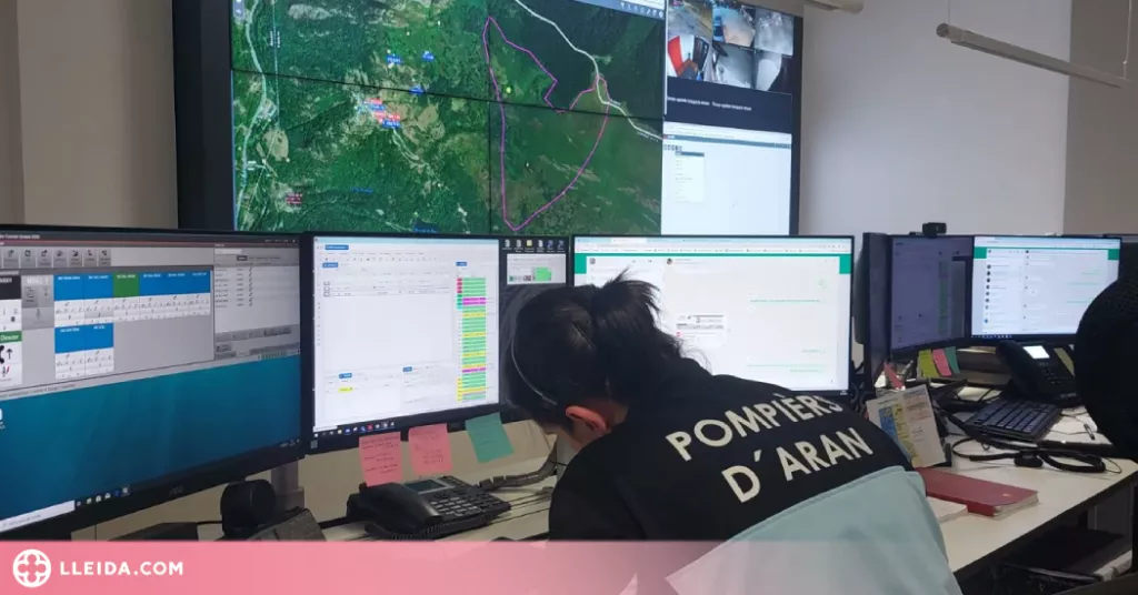 ⏯️ Un incendi afecta unes 100 hectàrees a la Val d'Aran