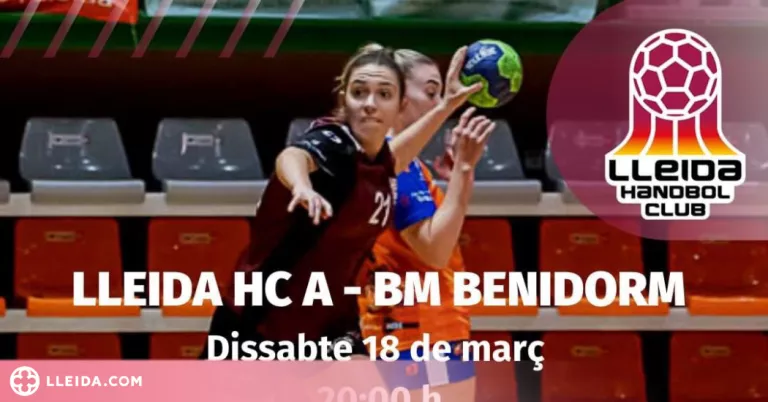 El sènior femení del Lleida Handbol busca la salvació davant el BM Benidorm