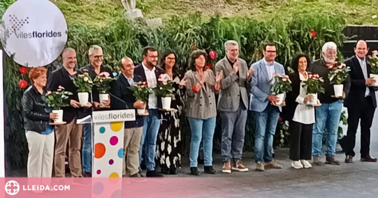 Almacelles torna a renovar el guardó de Vila Florida i les 4 Flors d’Honor
