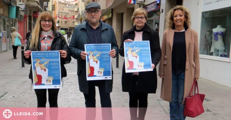 El Mercat Romà torna als carrers Democràcia i Cardenal Remolins de Lleida