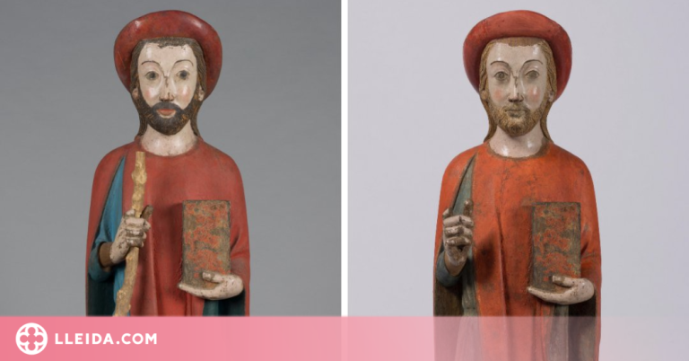 L'Aran restaura la imatge de Sant Jaume d'Arties