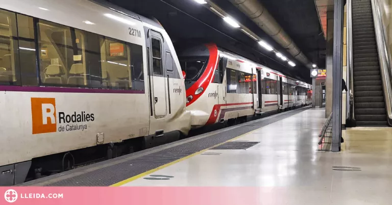 Es recupera la circulació de trens a Catalunya