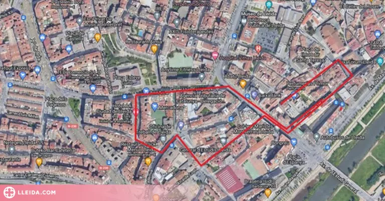 Talls de trànsit i desviaments per la Processó del Sant Enterrament a Lleida