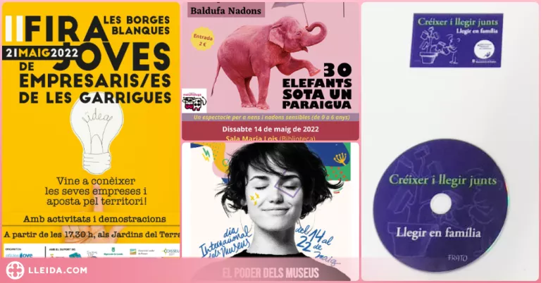 Cap de setmana carregat de propostes per a totes les edats a les Borges Blanques